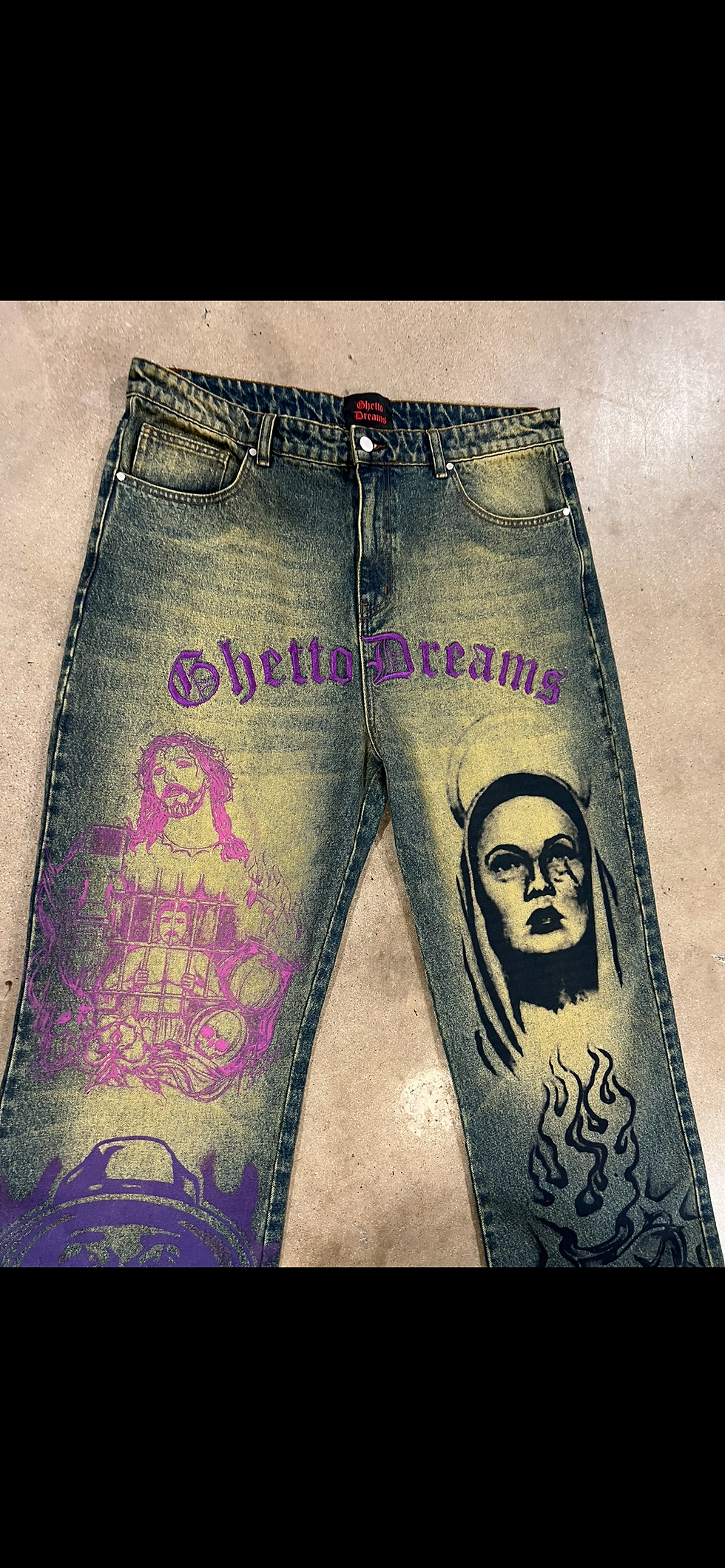 Thumbnail: WHEN THUGS CRY PURPLE DENIM 