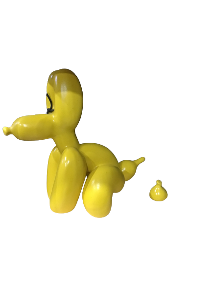 Miniatura: Perro globo cerámica