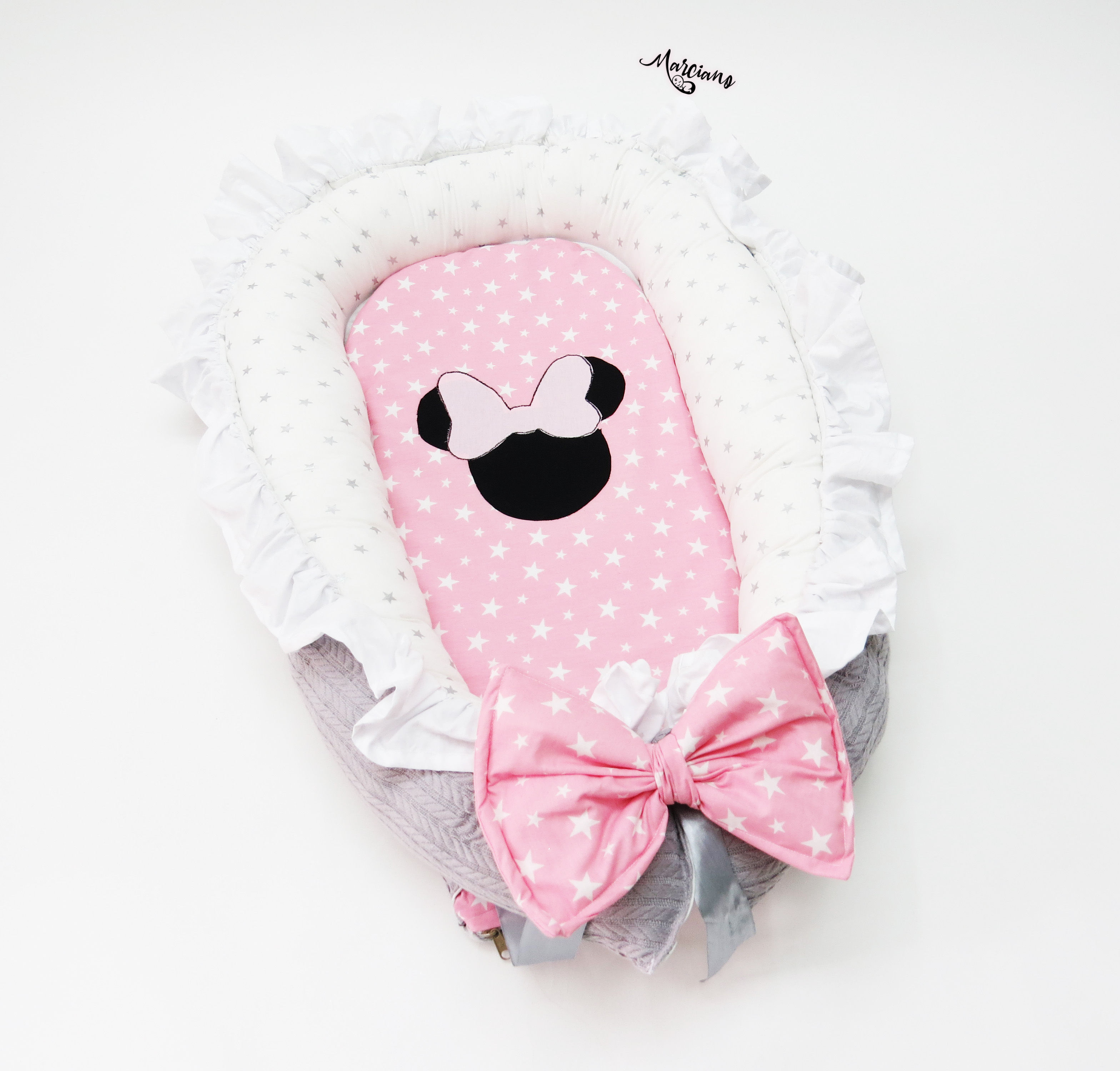 בייבי נסט מעוצב ורוד