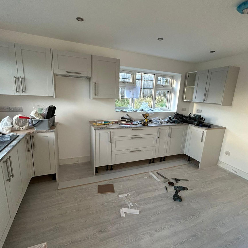 New Kitchen Installation in Clydach, Swansea