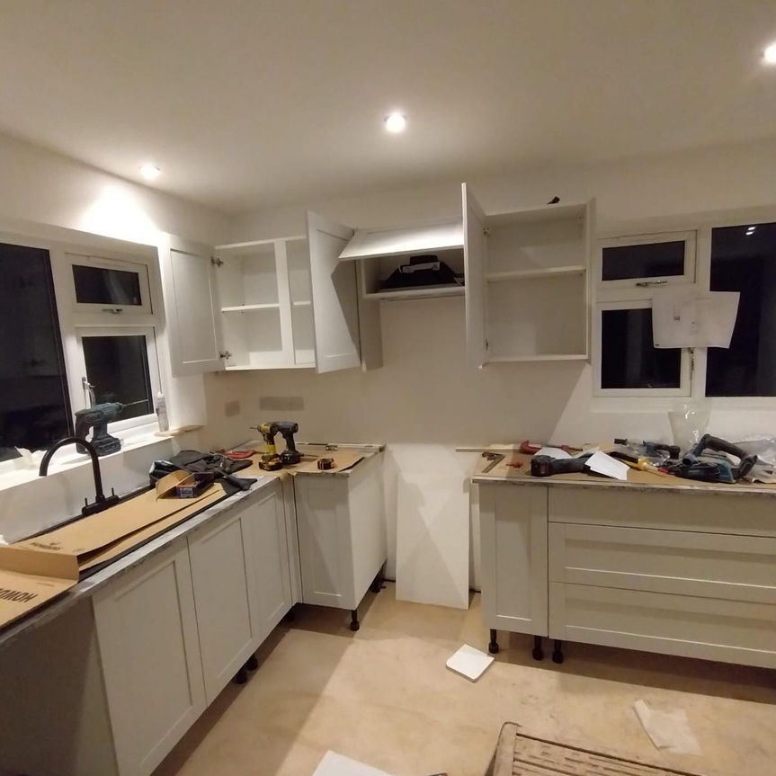 New Kitchen Installation in Clydach, Swansea