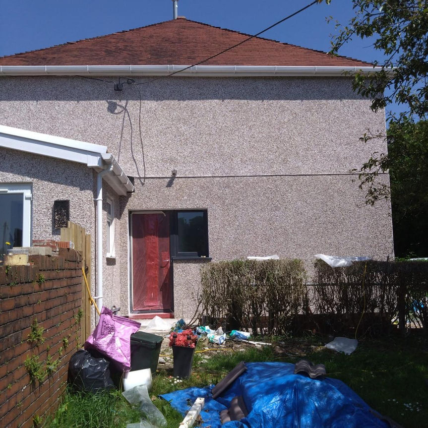 External Wall Insulation Project in Clydach, Swansea