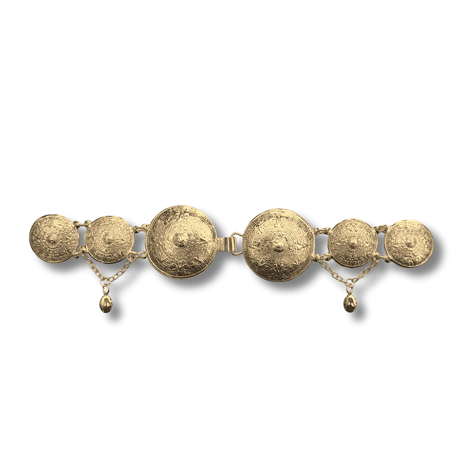 Miniatura: Botonadura de Calendario Azteca Mediano