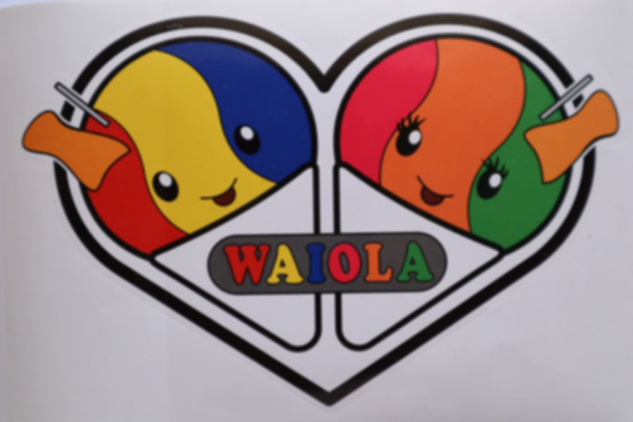 Waiola Shave Ice Stickers/ tattoos