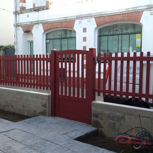 Clôture maison de ville 