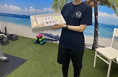 女性の正面