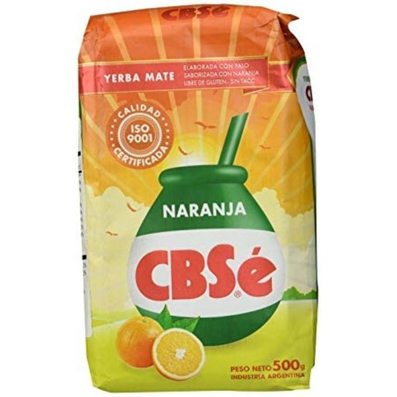 Yerba Mate CBSé Naranja 500 Gr