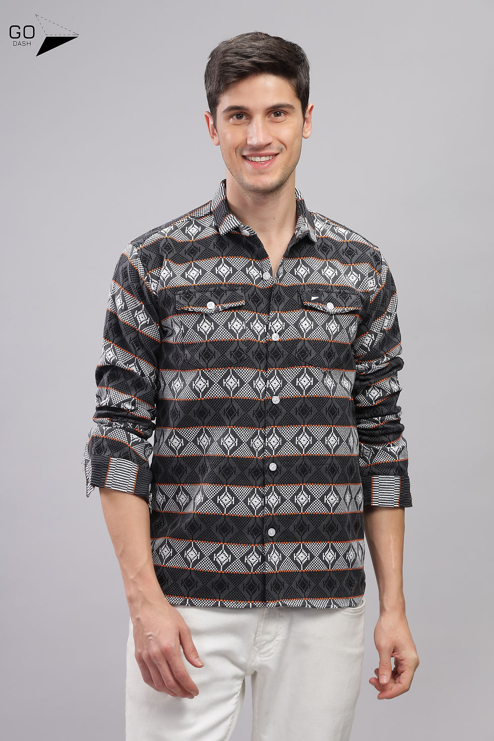 Heritage Handloom Shirt by Godash