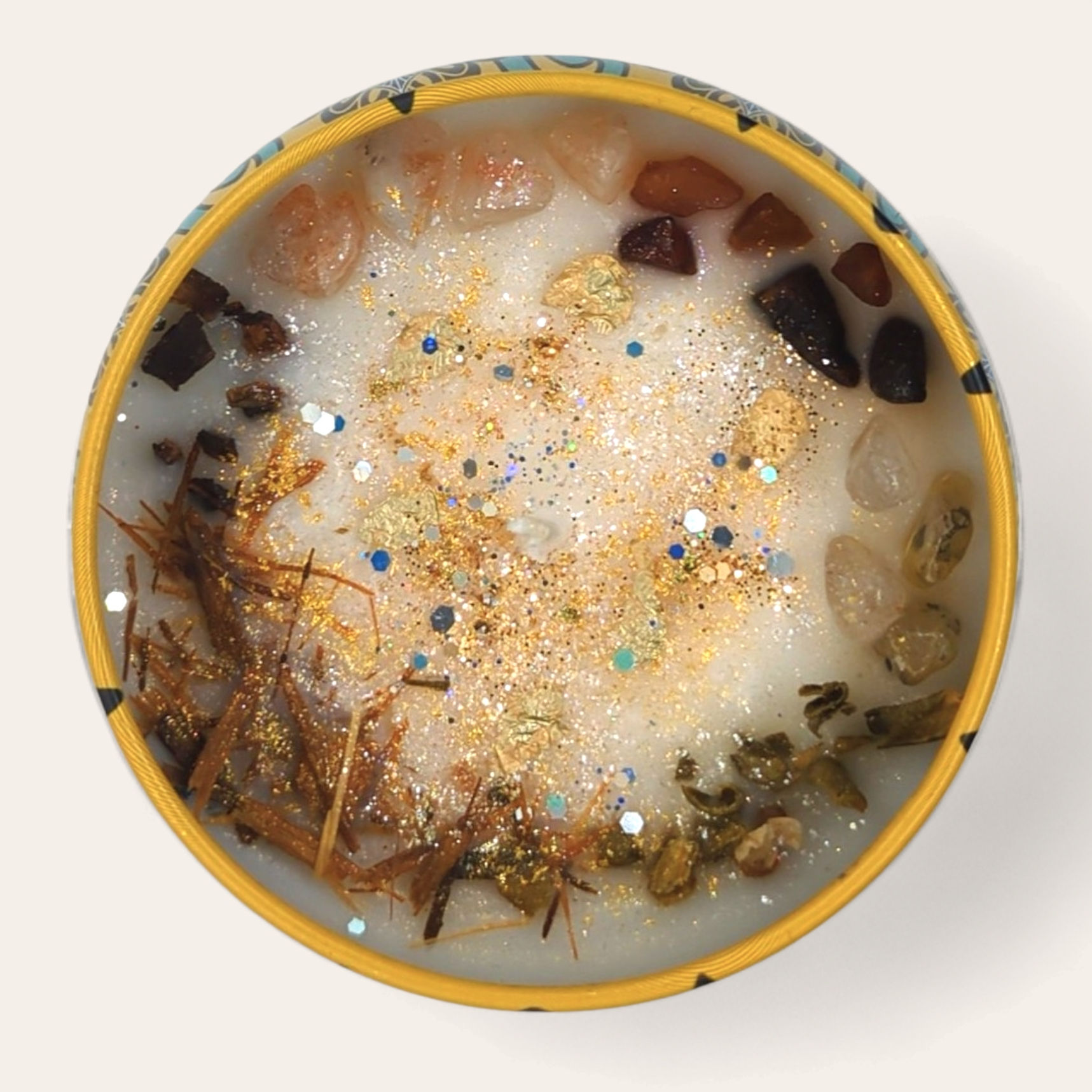 Bougie "Éclat de Lumière Intérieure" : Confiance en soi, Anti-déprime