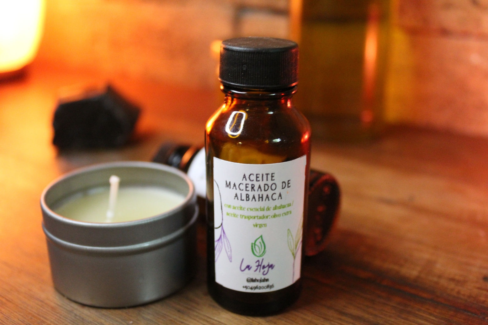 ACEITE MACERADO CON ACEITE ESENCIAL ORGÁNICO 60ML