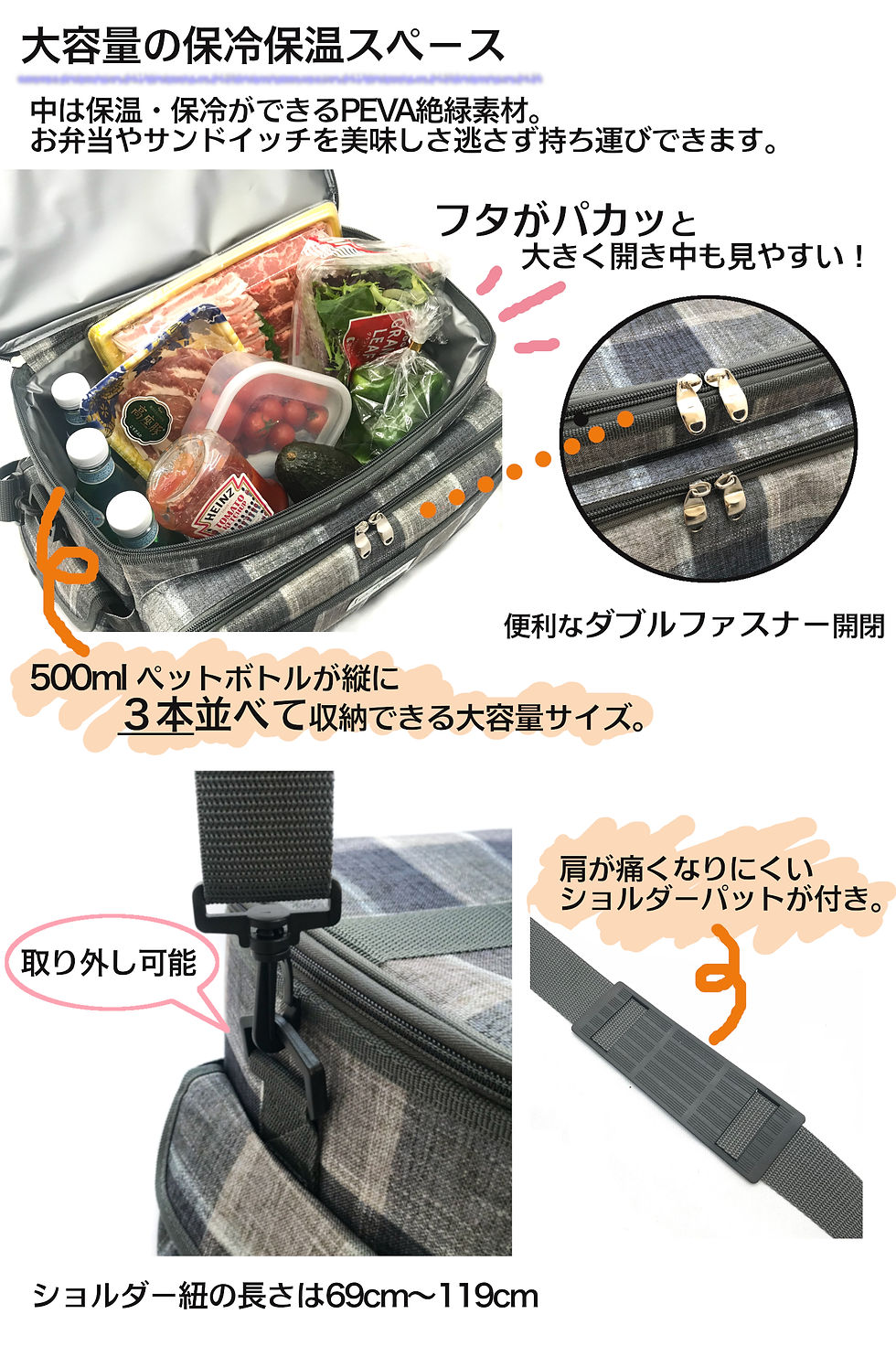 サムネイル： BBQ  All in One Cooler Bag
