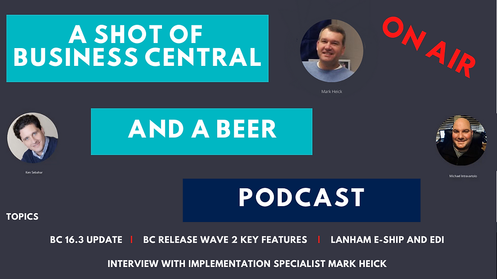 A Shot of Business Central and A Beer - Interview with implementation specialist Mark Heick