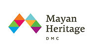 Logo Mayan Heritage DMC - Fondo BLANCO (