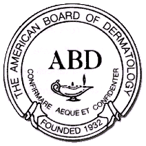  ABD Diplomat logo, The American Board of Dermatology logo