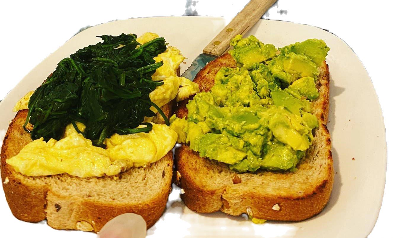 Arranged Food and Objects