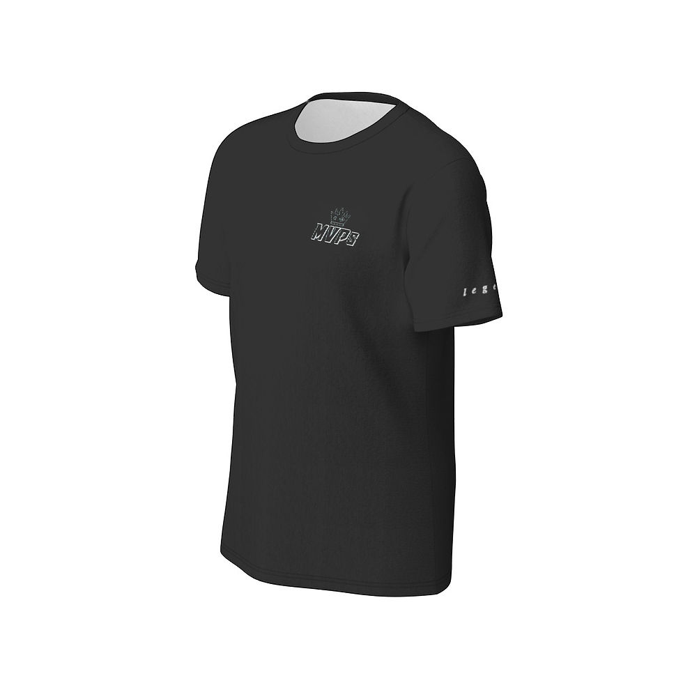 Thumbnail: Black Men's O-Neck T-Shirt