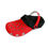 Thumbnail: Red Men's Classic Clogs with Fleece