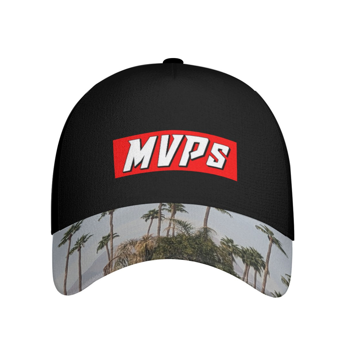 Palm Trees Peaked Cap