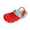 Thumbnail: Red Men's Classic Clogs with Fleece