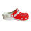 Thumbnail: Red Men's Classic Clogs with Fleece