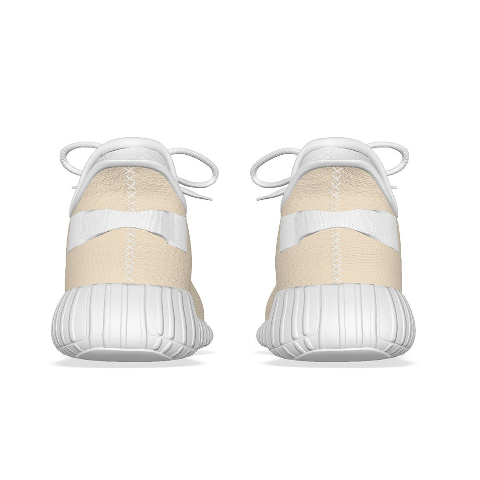 Thumbnail: Beige Men's Running Shoes