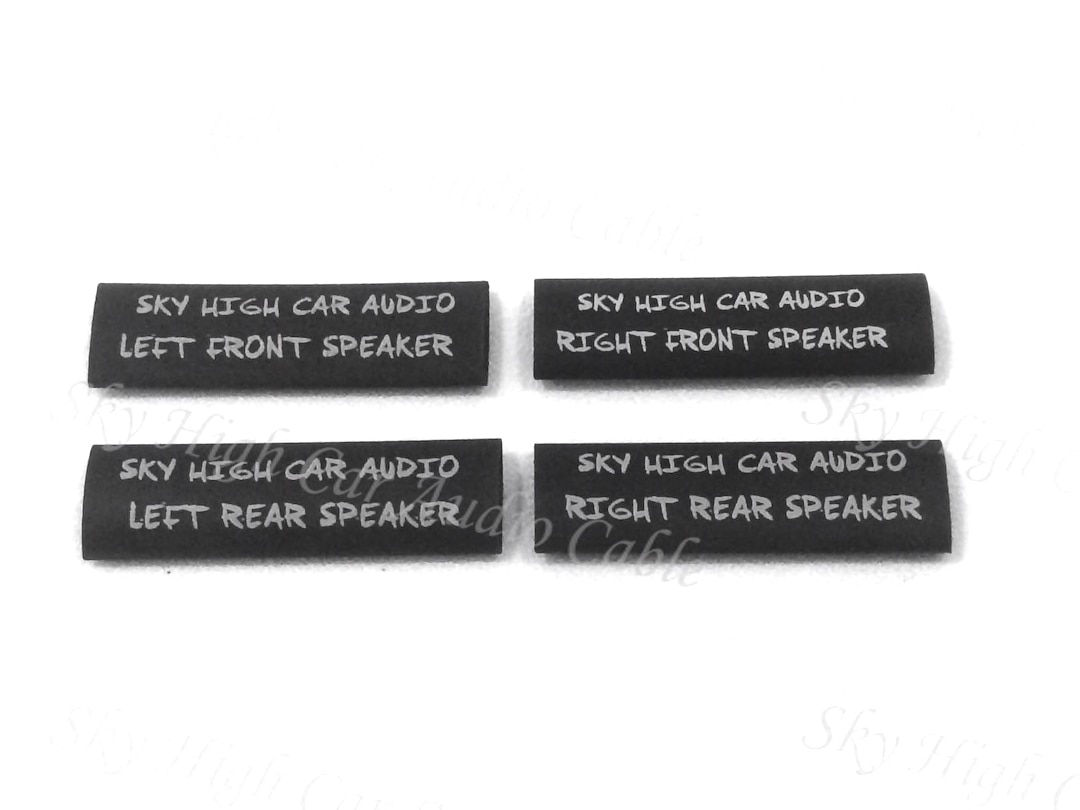 Sky High Car Audio Speaker Location Heat Shrink - 10 pack