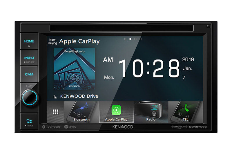 Kenwood DDX5706S 6.2" DVD Receiver with Bluetooth