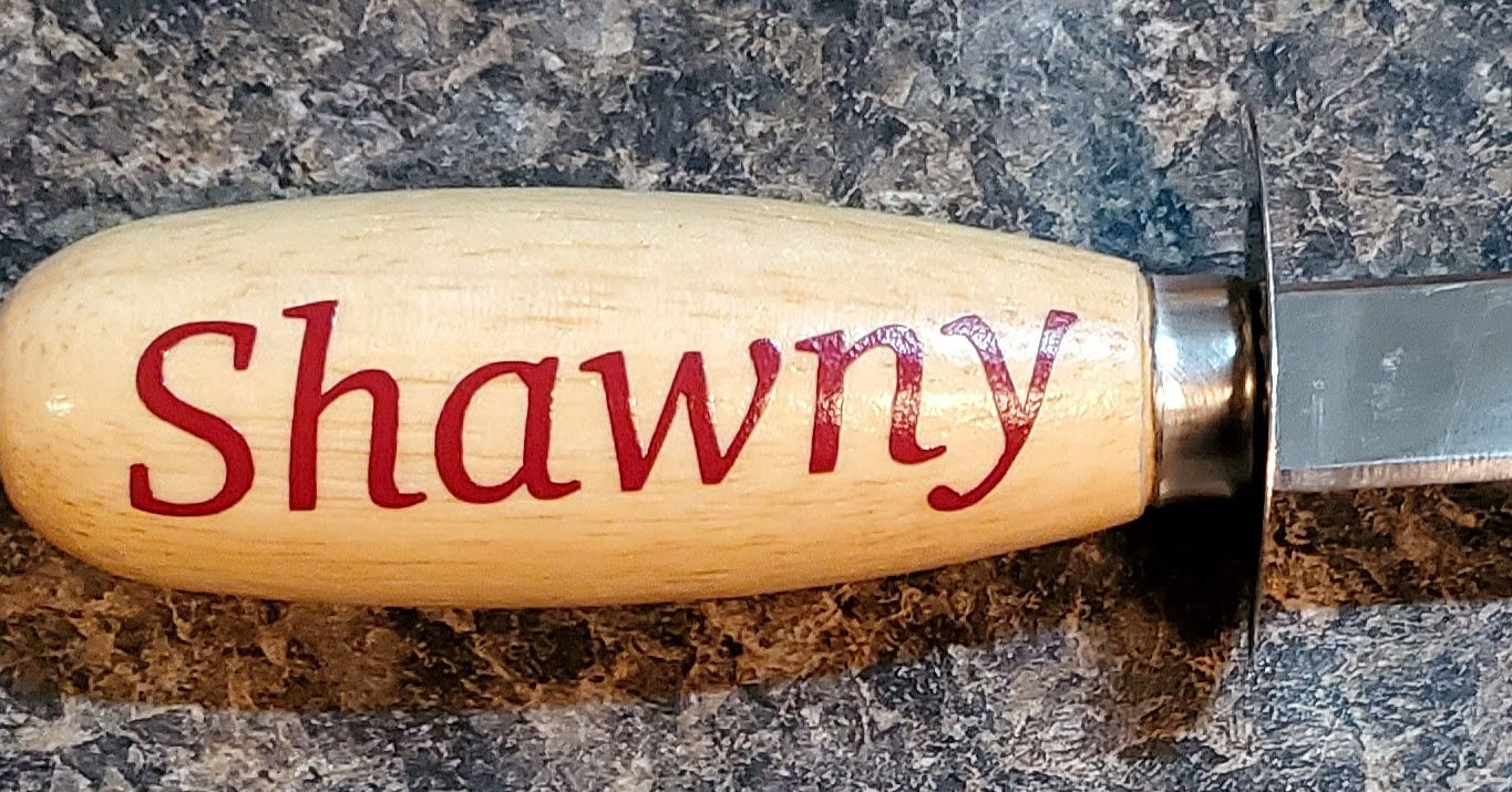 Personalized Oyster Knife 