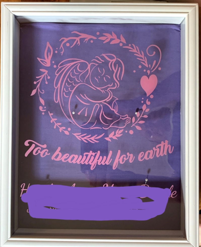 Thumbnail: 12" X 12" Memorial Shadow Box