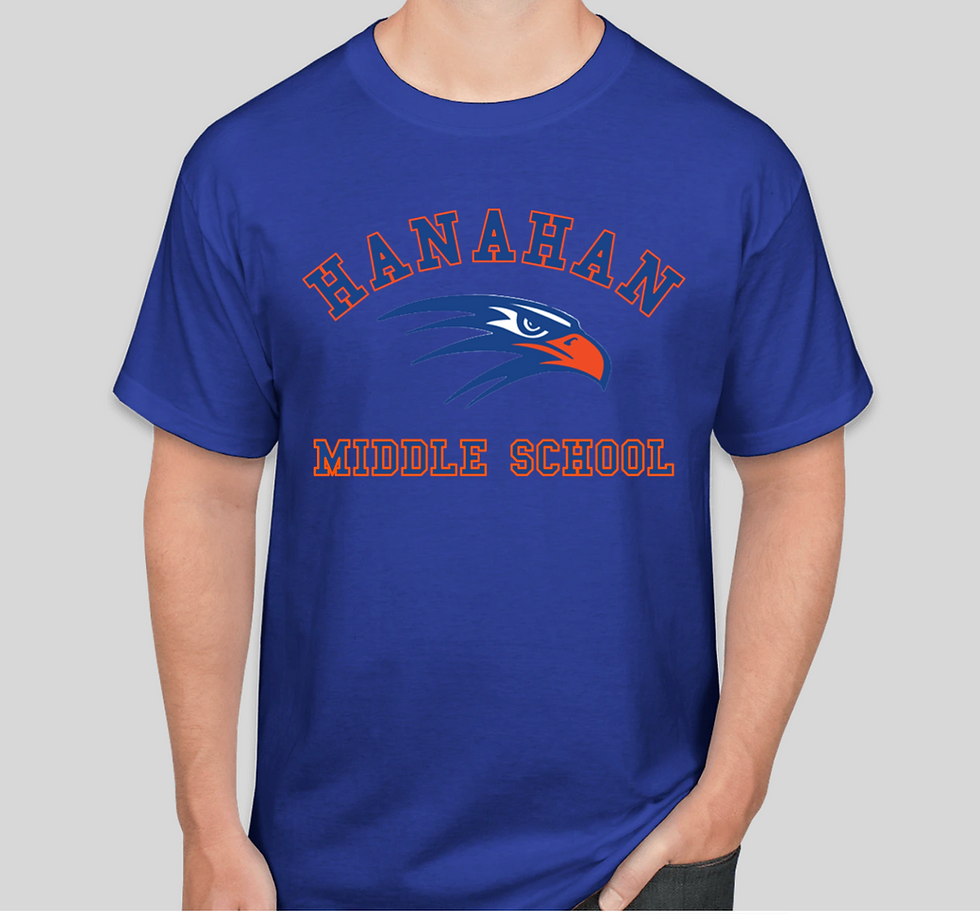 Thumbnail: Child Size Hanahan Middle School Tshirts