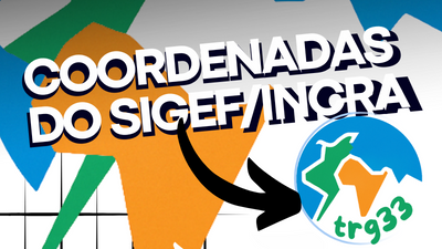 Tutorial Conversão de Coordenadas do SIGEF com o trg33 Lite