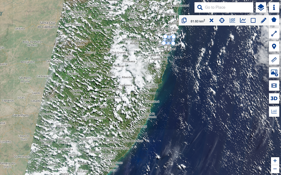 Visualização da cena.