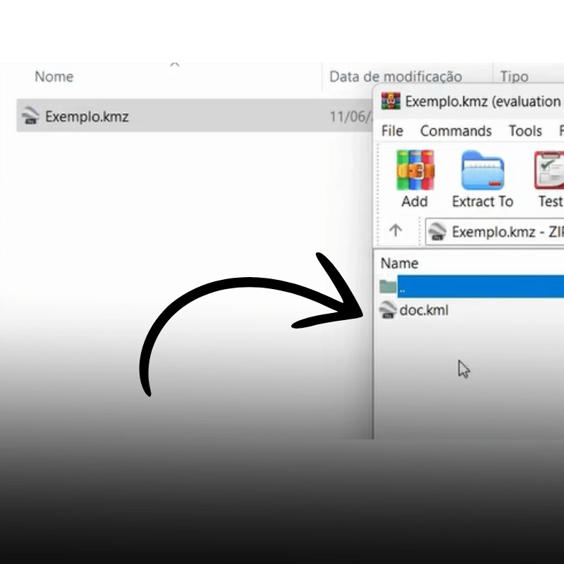 Abrir com o WinRAR