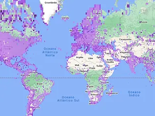 Distribuição do Falcão-Peregrino