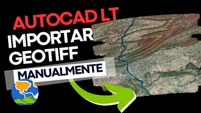 Importar Geotiff no AutoCAD LT