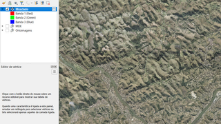 Mosaico Criado no QGIS.