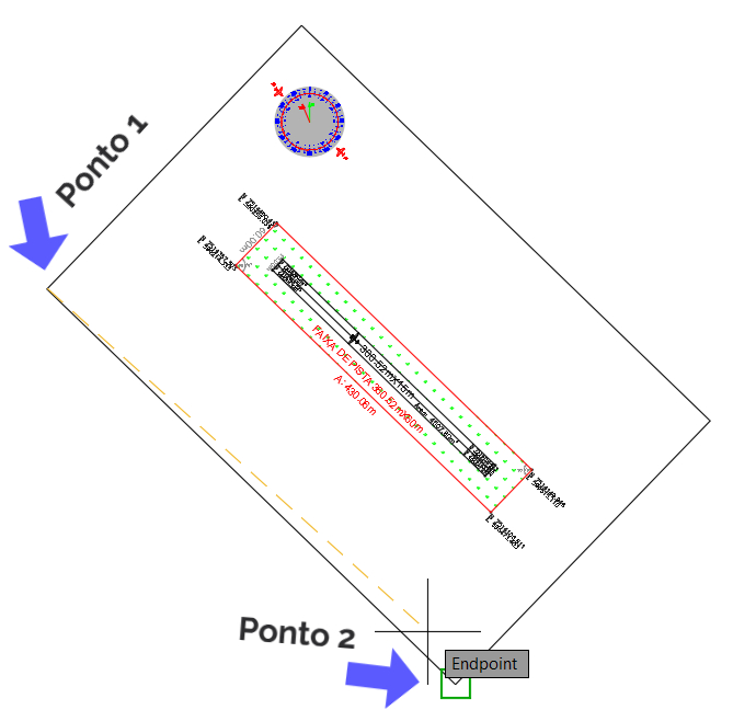 Usando ALIGNSPACE no AutoCAD