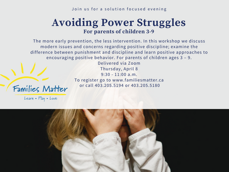 Avoiding Power Struggles