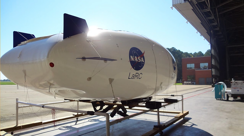 2011 Solar Airship Under Sun