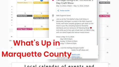Search Marquette Event Calendar Highlights: Your Seasonal Guide to Local Festivity Fun