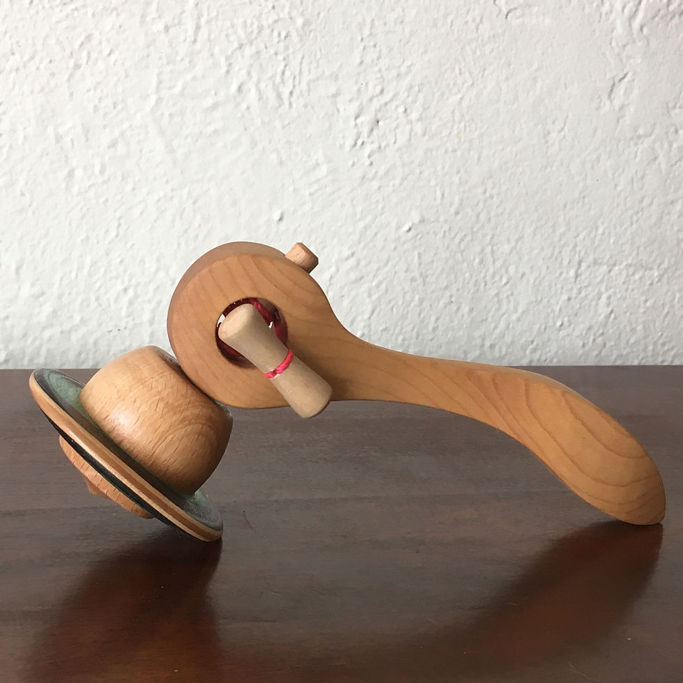 Miniature : Toupies à lancer en bois & skateboard