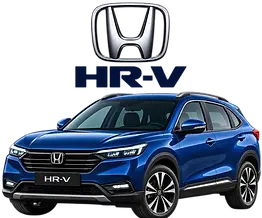 Honda HR-V Azul com Logo Cromado.webp