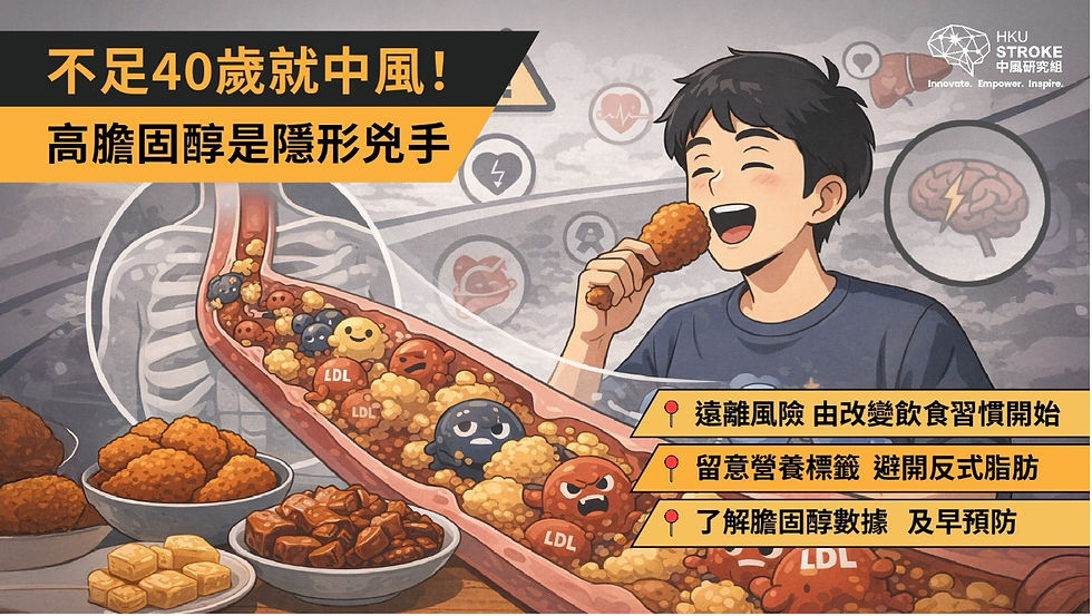 High Cholesterol as a Hidden Driver for Stroke