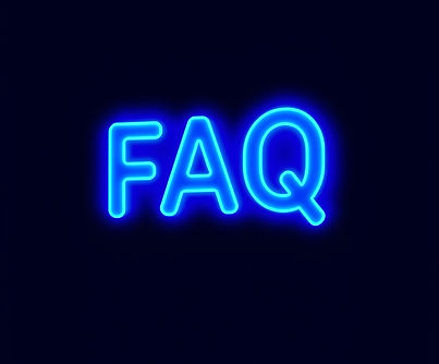 I want a FAQ image in a futuristic neon blue and purple tone.jpg
