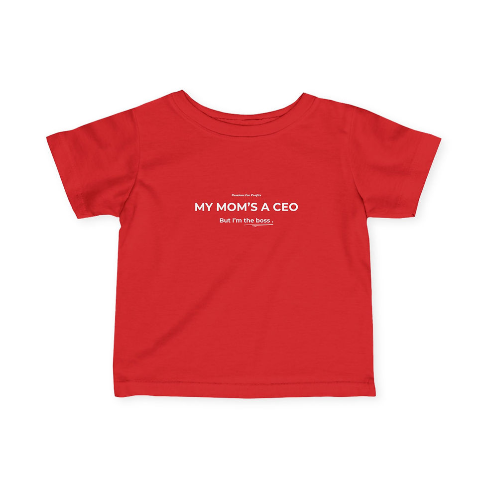 Thumbnail: Infant Tee - CEO MOM / BABY BOSS