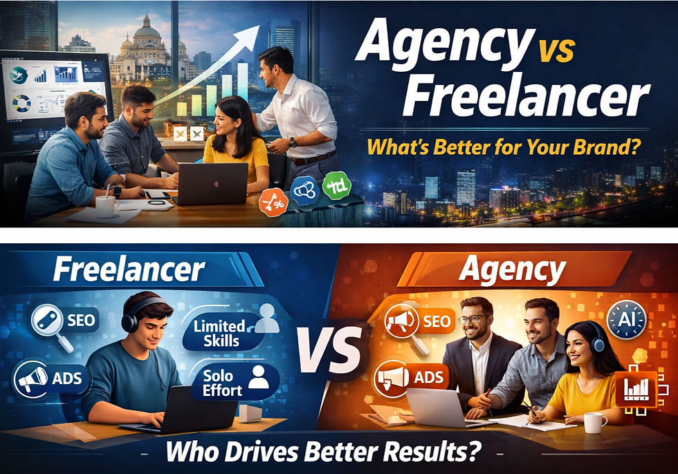 Digital Marketing Agency vs Freelancer: Which Is Better for Your Brand?