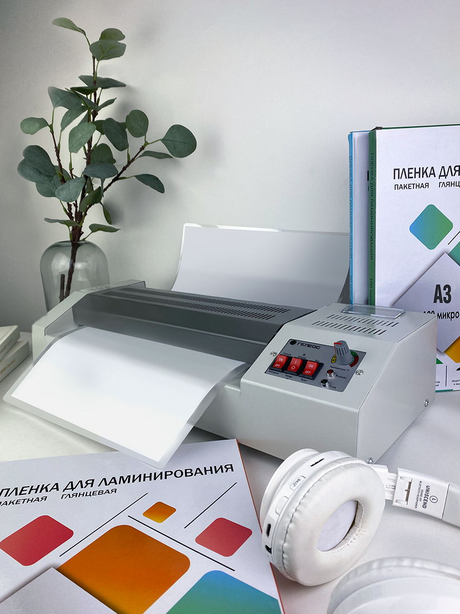 Миниатюра: Пакетный ламинатор ГЕЛЕОС ЛМ А3 Про