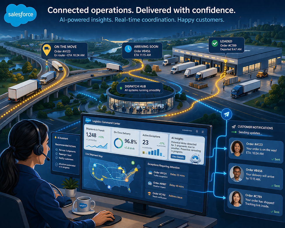 Logistics: Proactive Communication Instead of Reactive Fire-Fighting