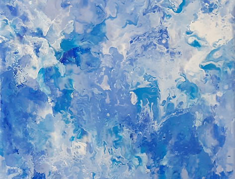 Abstract blue 2/2