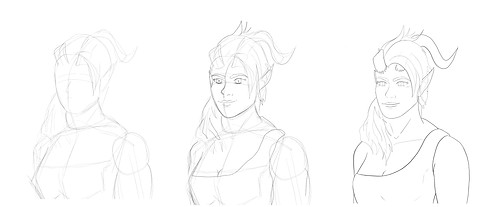 Karlach concept Baldur's Gate III